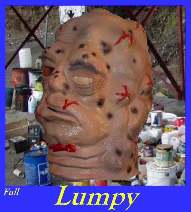 Lumpy mask